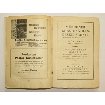 Catalogo della mostra darte a Monaco di Baviera 1940 Grosse Deutsche Kunstausstellung. Espenlaub militaria